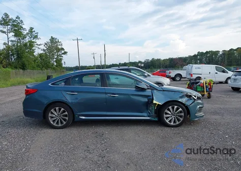 2016 Hyundai Sonata Sport z USA, uszkodzony, nr VIN 5NPE34AF6GH435514